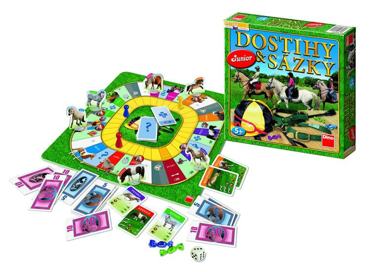Společenská hra - Dostihy a sázky junior