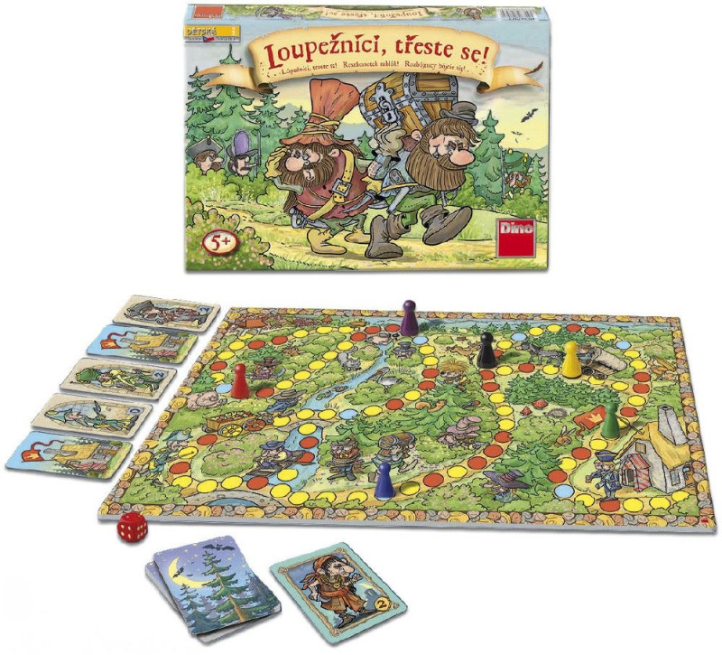 Společenská hra - Loupežníci, třeste se