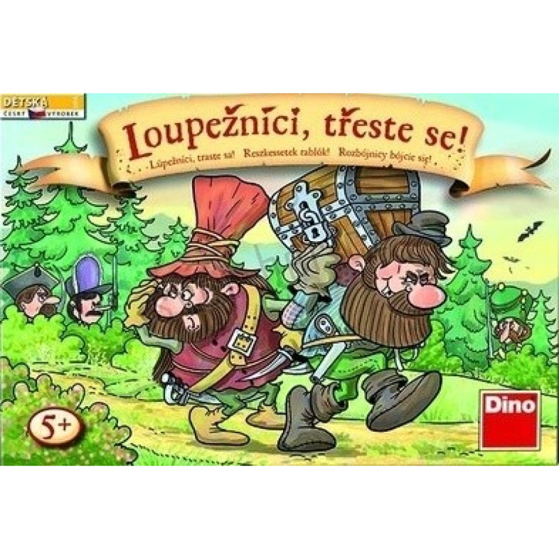 Společenská hra - Loupežníci, třeste se