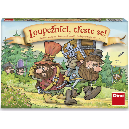 Společenská hra - Loupežníci, třeste se