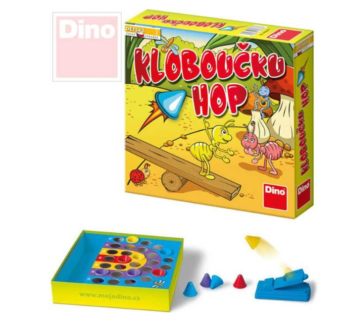 Společenská hra - Kloboučku hop!