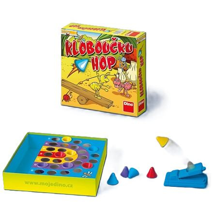 Společenská hra - Kloboučku hop!