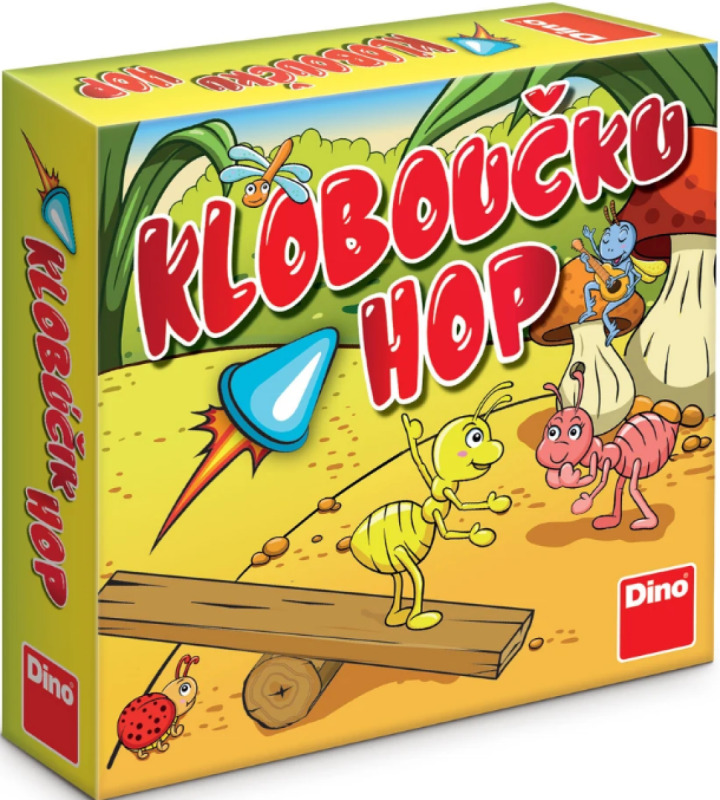 Společenská hra - Kloboučku hop!