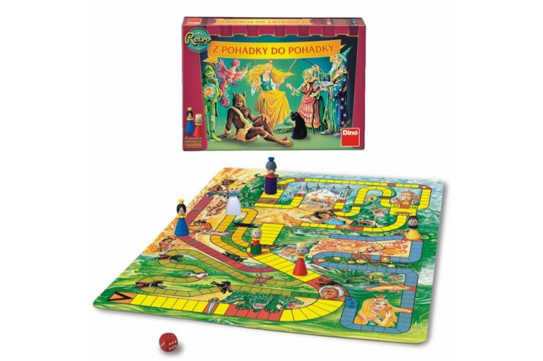 Společenská hra - Z pohádky do pohádky retro