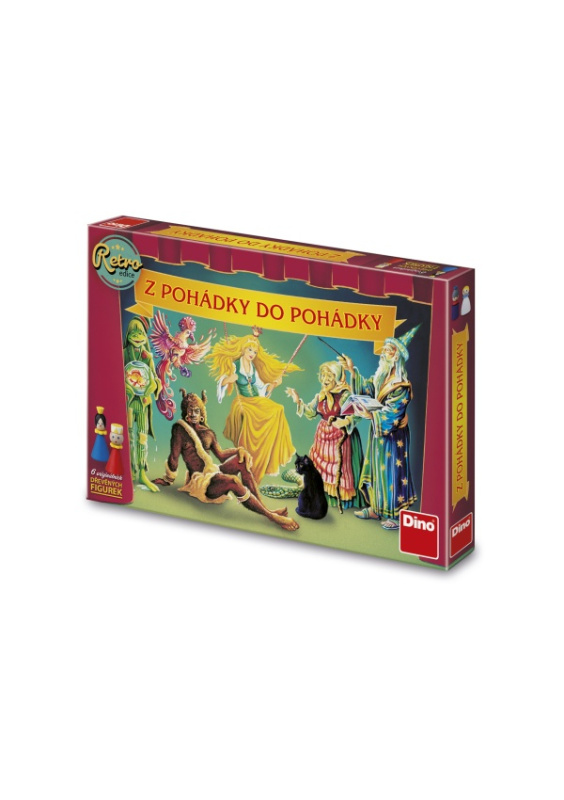 Společenská hra - Z pohádky do pohádky retro