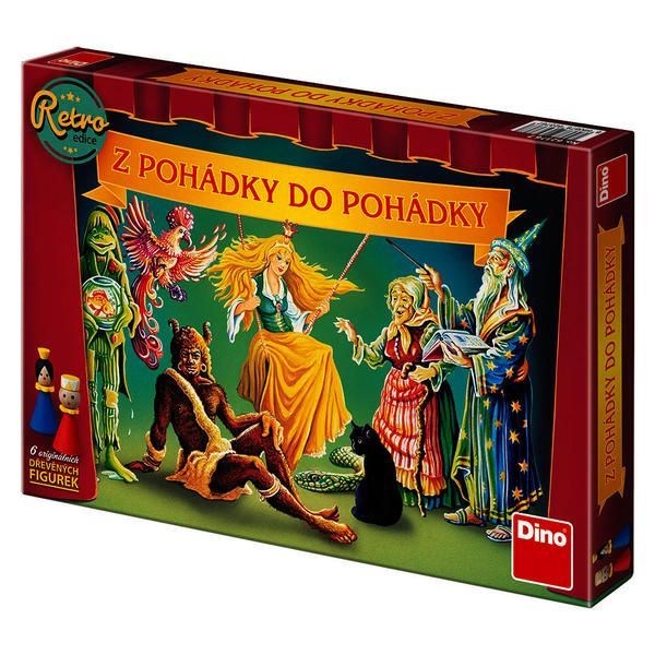 Společenská hra - Z pohádky do pohádky retro