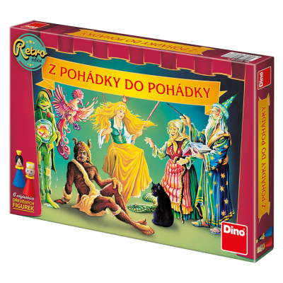 Společenská hra - Z pohádky do pohádky retro