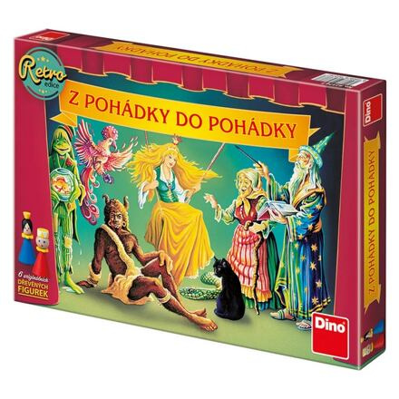 Společenská hra - Z pohádky do pohádky retro