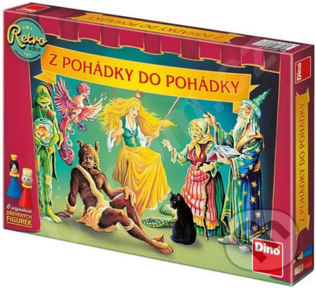 Společenská hra - Z pohádky do pohádky retro