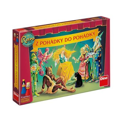 Společenská hra - Z pohádky do pohádky retro