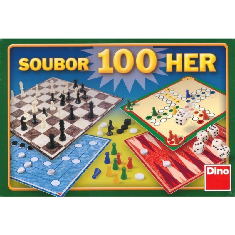 Společenská hra - Soubor 100 her