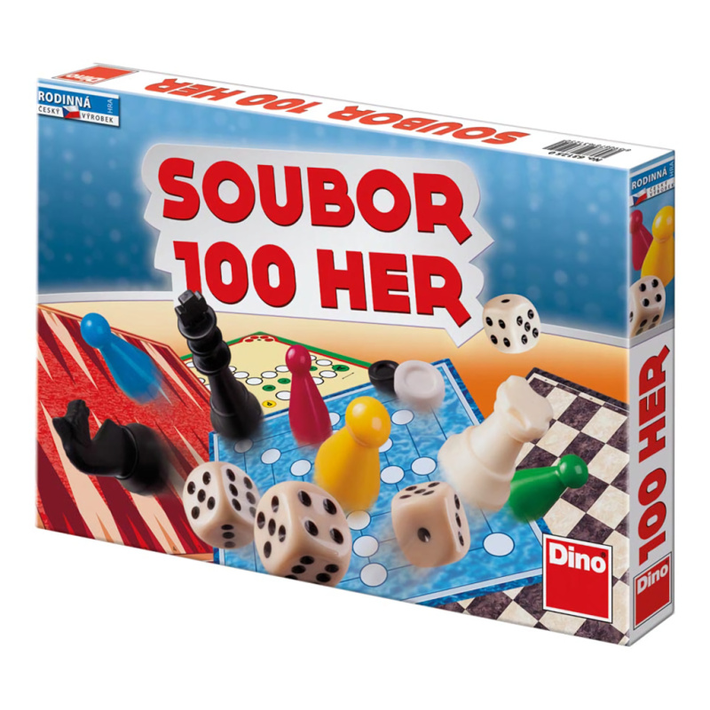 Společenská hra - Soubor 100 her