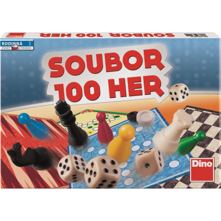 Společenská hra - Soubor 100 her
