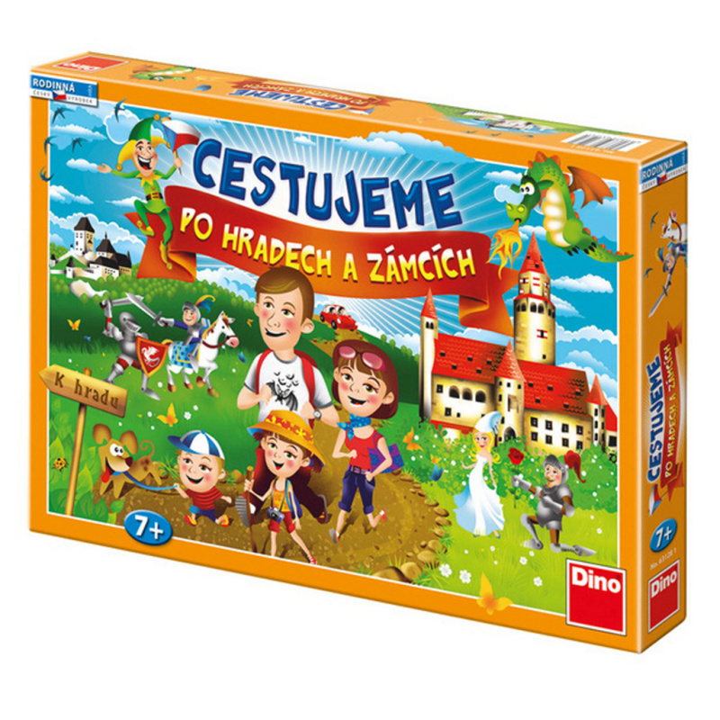 Společenská hra - Cestujeme po hradech a zámcích