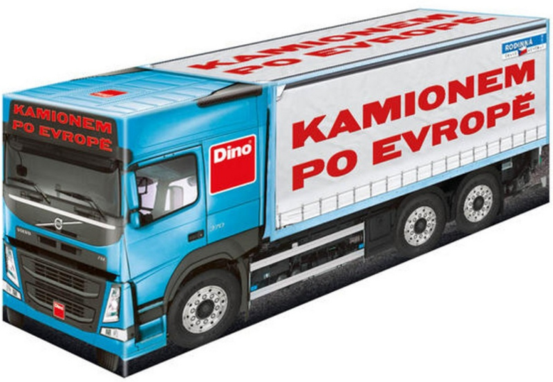 Společenská hra - Kamionem po Evropě