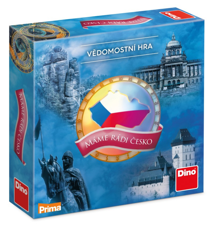 Společenská hra - Máme rádi Česko