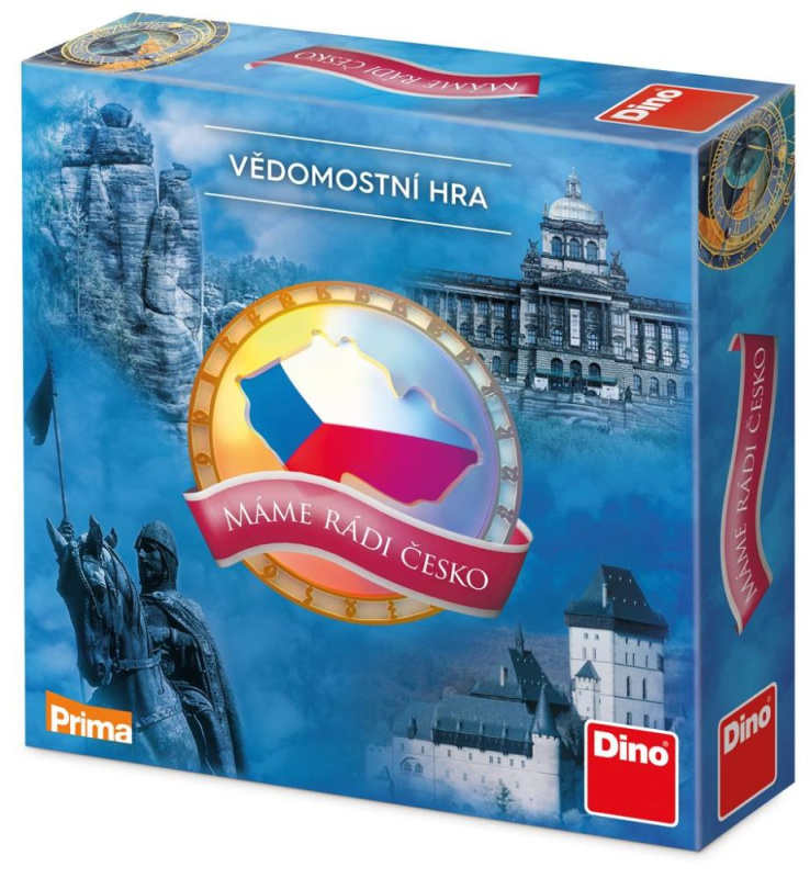 Společenská hra - Máme rádi Česko