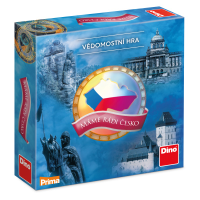 Společenská hra - Máme rádi Česko
