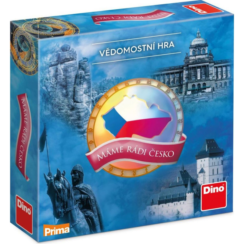 Společenská hra - Máme rádi Česko