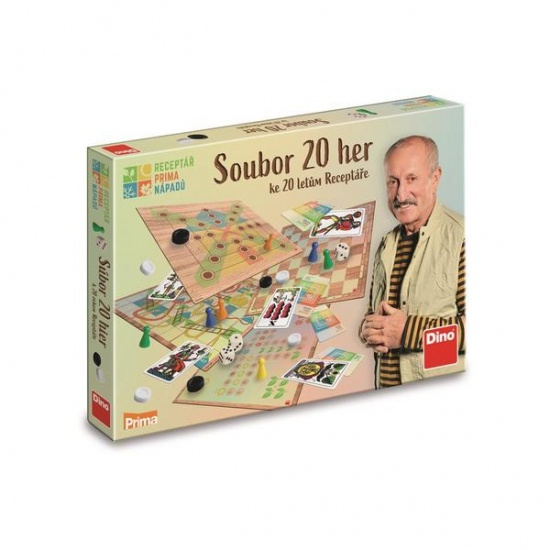 Dino Receptář prima nápadů - soubor her