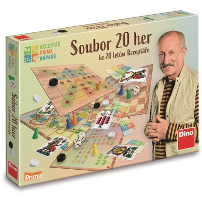 Dino Receptář prima nápadů - soubor her