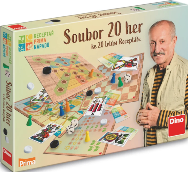 Dino Receptář prima nápadů - soubor her