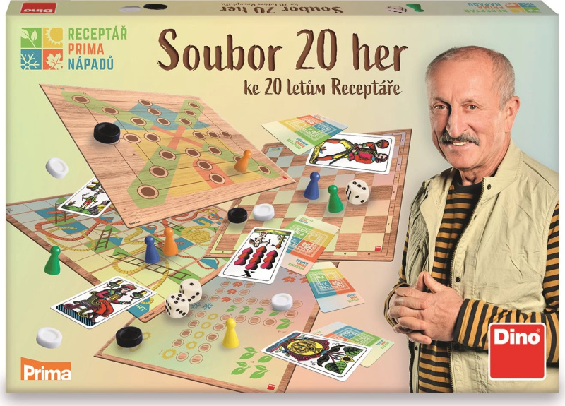Dino Receptář prima nápadů - soubor her