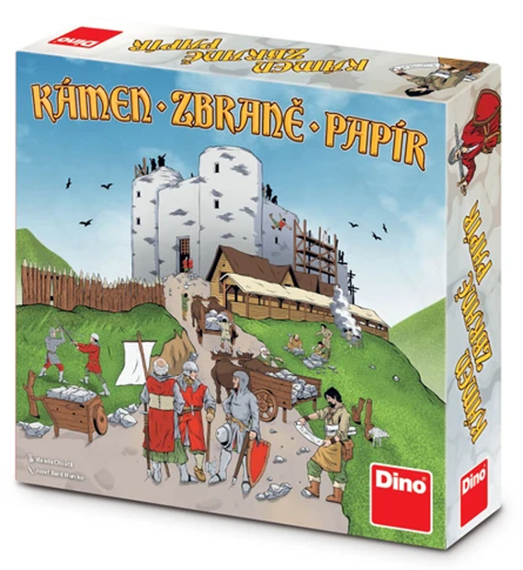 Kámen, zbraně, papír II - rodinná hra Dino Toys s.r.o.