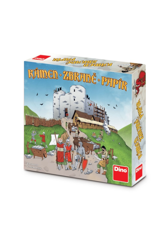 Kámen, zbraně, papír II - rodinná hra Dino Toys s.r.o.