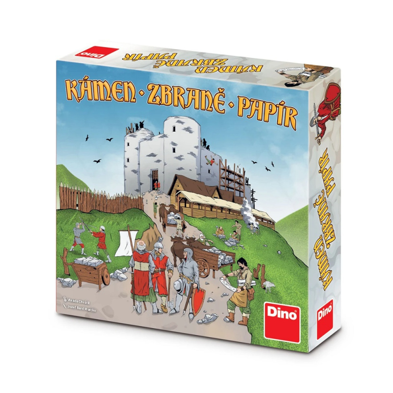 Kámen, zbraně, papír II - rodinná hra Dino Toys s.r.o.