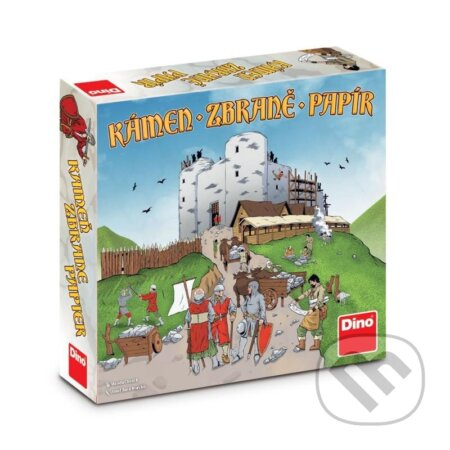 Kámen, zbraně, papír II - rodinná hra Dino Toys s.r.o.