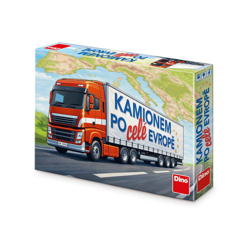 KAMIONEM PO CELÉ EVROPĚ Rodinná hra