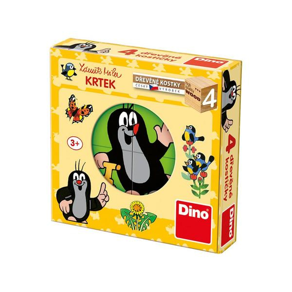 Dino Krteček - Dřevěné kostky