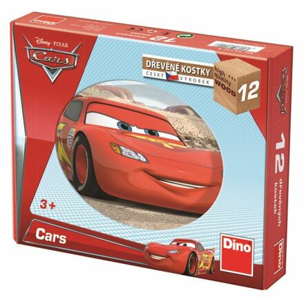 Dino Dřevěné kostky Cars ve světě