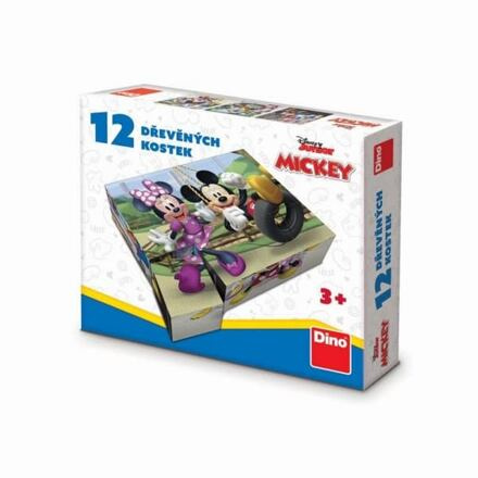 Dino Toys Kubus Mickey a Minnie 12 kostek