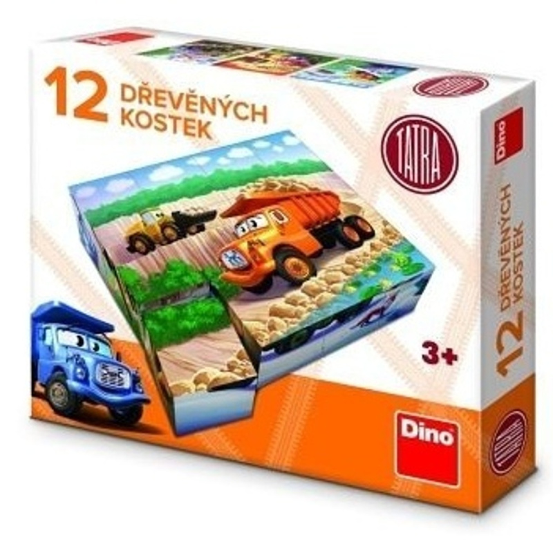 Dino Tatra kostky 12 ks