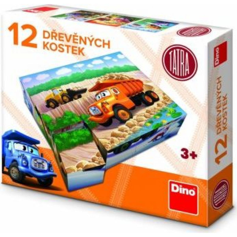 Dino Tatra kostky 12 ks