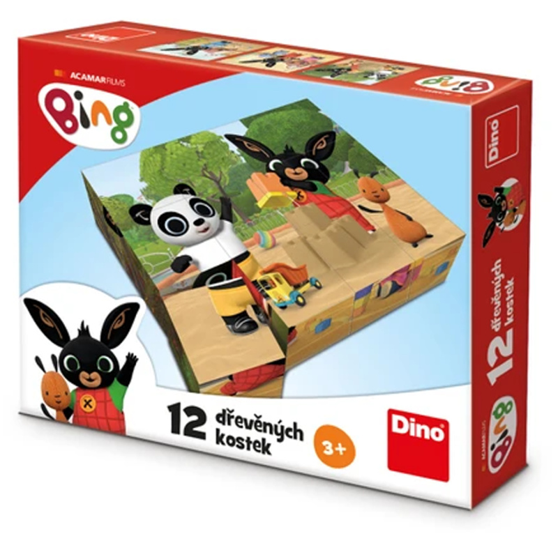 BING 12 Dřevěné licenční kostky