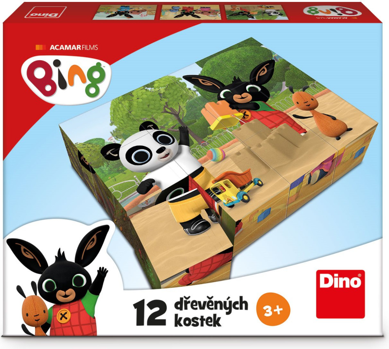 BING 12 Dřevěné licenční kostky