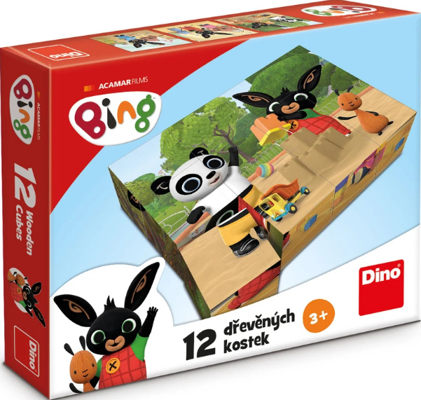 BING 12 Dřevěné licenční kostky