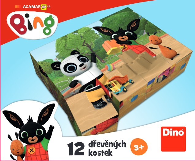 BING 12 Dřevěné licenční kostky