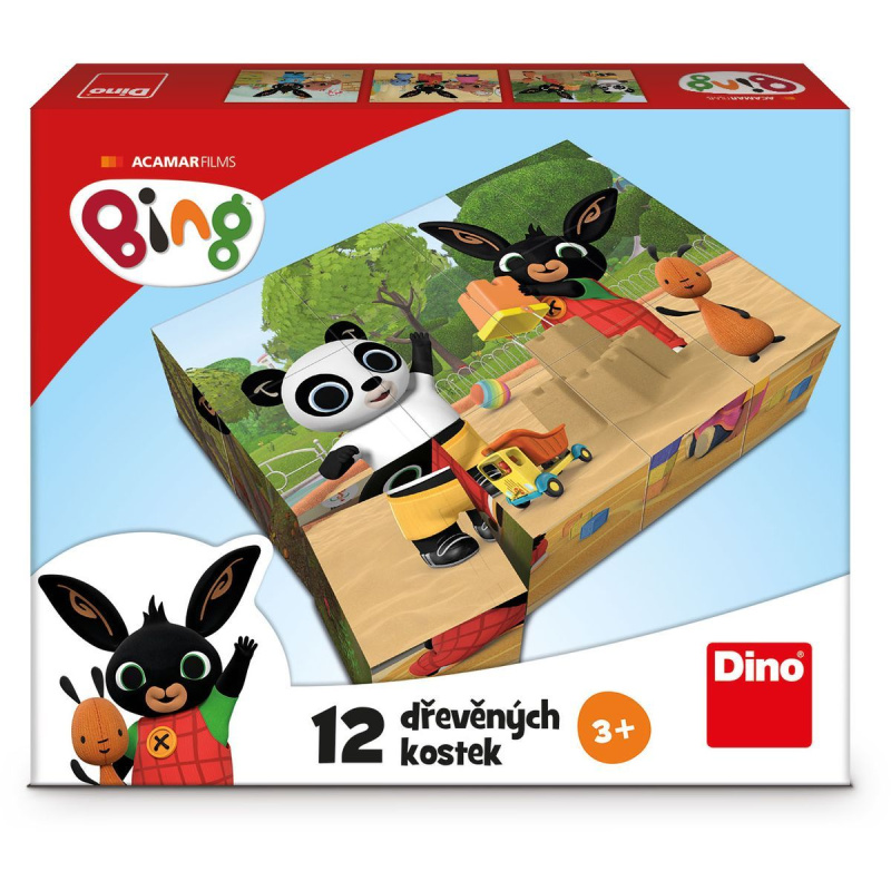 BING 12 Dřevěné licenční kostky