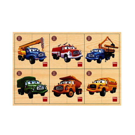 Dino Dřevěné puzzle Tatra