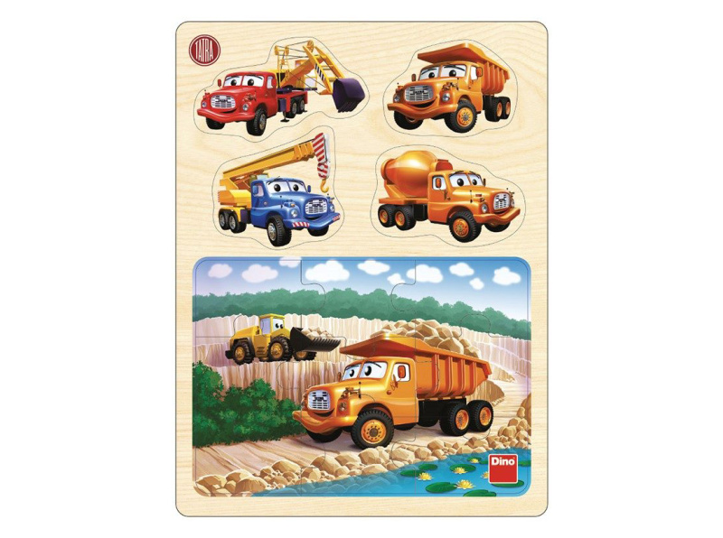 Puzzle Dino Tatra v Lomu