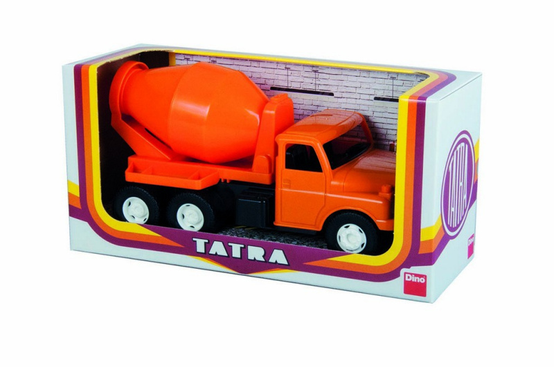 Auto Tatra 148 - oranžová míchačka
