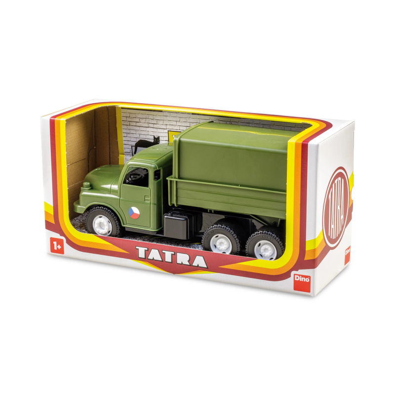 Dino Auto nákladní Tatra 148 khaki vojenská 30 cm