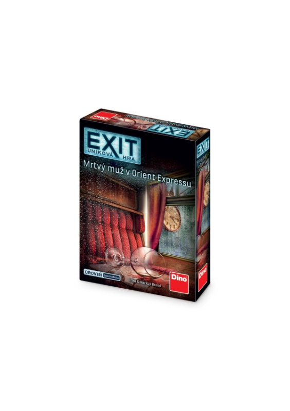 Dino Exit Úniková hra Mrtvý muž v Orient expresu
