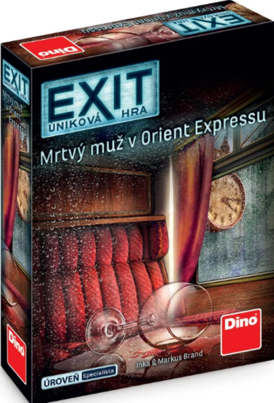 Dino Exit Úniková hra Mrtvý muž v Orient expresu
