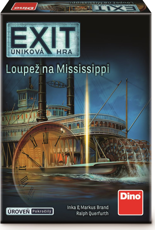 ÚNIKOVÁ HRA: LOUPEŽ NA MISSISSIPPI Párty hra