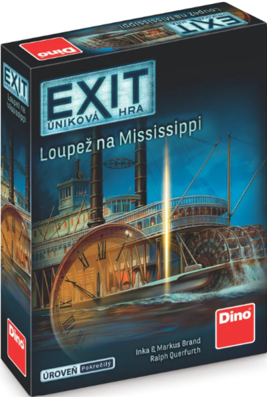 ÚNIKOVÁ HRA: LOUPEŽ NA MISSISSIPPI Párty hra
